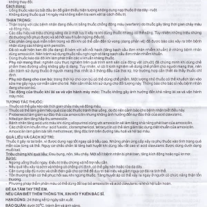 Thuốc Claminat 1g Imexpharm điều trị nhiễm khuẩn (2 vỉ x 7 viên)