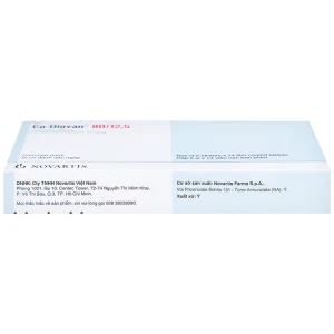 Thuốc Codiovan 80mg/12.5mg Novartis điều trị tăng huyết áp (2 vỉ x 14 viên)