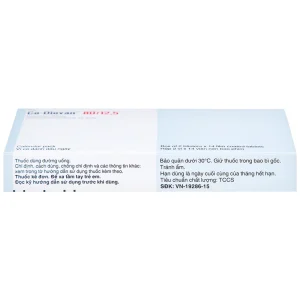 Thuốc Codiovan 80mg/12.5mg Novartis điều trị tăng huyết áp (2 vỉ x 14 viên)