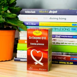 Viên uống Co Enzyme Q10 & Evening primrose Thành Công hỗ trợ chức năng tim mạch (30 viên)