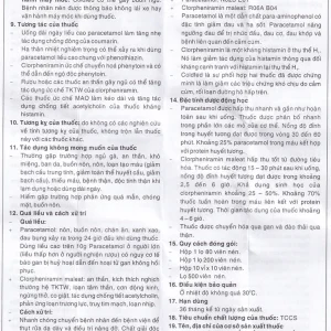 Thuốc Coldfed điều trị triệu chứng cảm, sốt, nhức đầu, sổ mũi, đau khớp, đau cơ (80 viên)