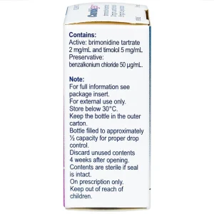 Thuốc nhỏ mắt Combigan Allergan giảm áp suất nội nhãn (5ml)