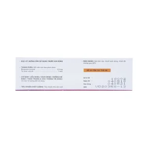 Thuốc Corneil Đạt Vi Phú điều trị tăng huyết áp, đau thắt ngực (6 vỉ x 10 viên)