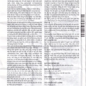 Thuốc Coversyl 5mg Servier điều trị tăng huyết áp (30 viên)