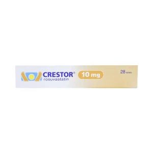 Thuốc Crestor 10mg AstraZeneca điều trị tăng cholesterol máu nguyên phát (2 vỉ x 14 viên)