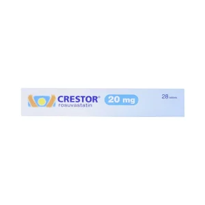 Thuốc Crestor 20mg AstraZeneca điều trị tăng cholesterol máu nguyên phát (2 vỉ x 14 viên)