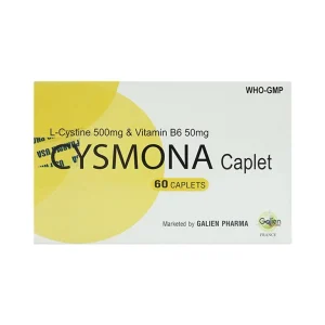 Thuốc Cysmona Galien điều trị hỗ trợ rụng tóc, tóc chẻ, tóc dễ gãy (6 vỉ x 10 viên)