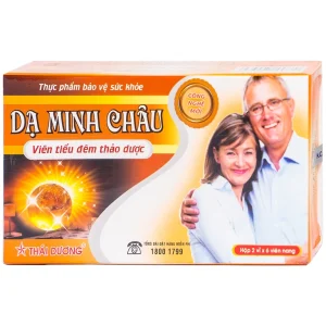 Viên thảo dược Dạ Minh Châu giúp ổn định thận dương, cố tinh (2 vỉ x 6 viên)