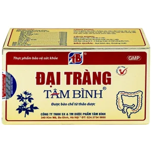 Viên uống Đại Tràng Tâm Bình hỗ trợ giảm các triệu chứng của viêm đại tràng cấp và mãn tính (5 vỉ x 12 viên)
