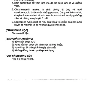 Thuốc nhỏ mắt Daigaku Santen điều trị mỏi mắt, sung huyết kết mạc (15ml)