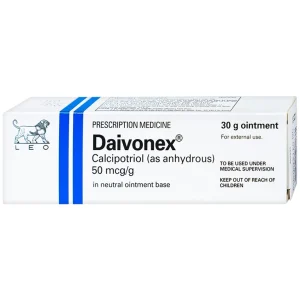 Thuốc mỡ Daivonex 30g LEO điều trị bệnh vẩy nến mảng