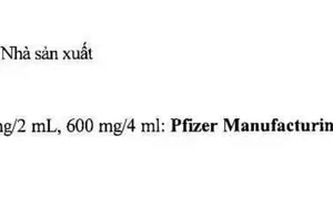 Thuốc tiêm Dalacin C 600mg/4ml Pfizer điều trị nhiễm khuẩn (4ml)
