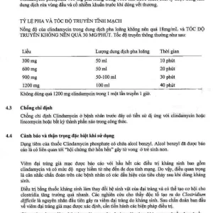 Thuốc tiêm Dalacin C 600mg/4ml Pfizer điều trị nhiễm khuẩn (4ml)