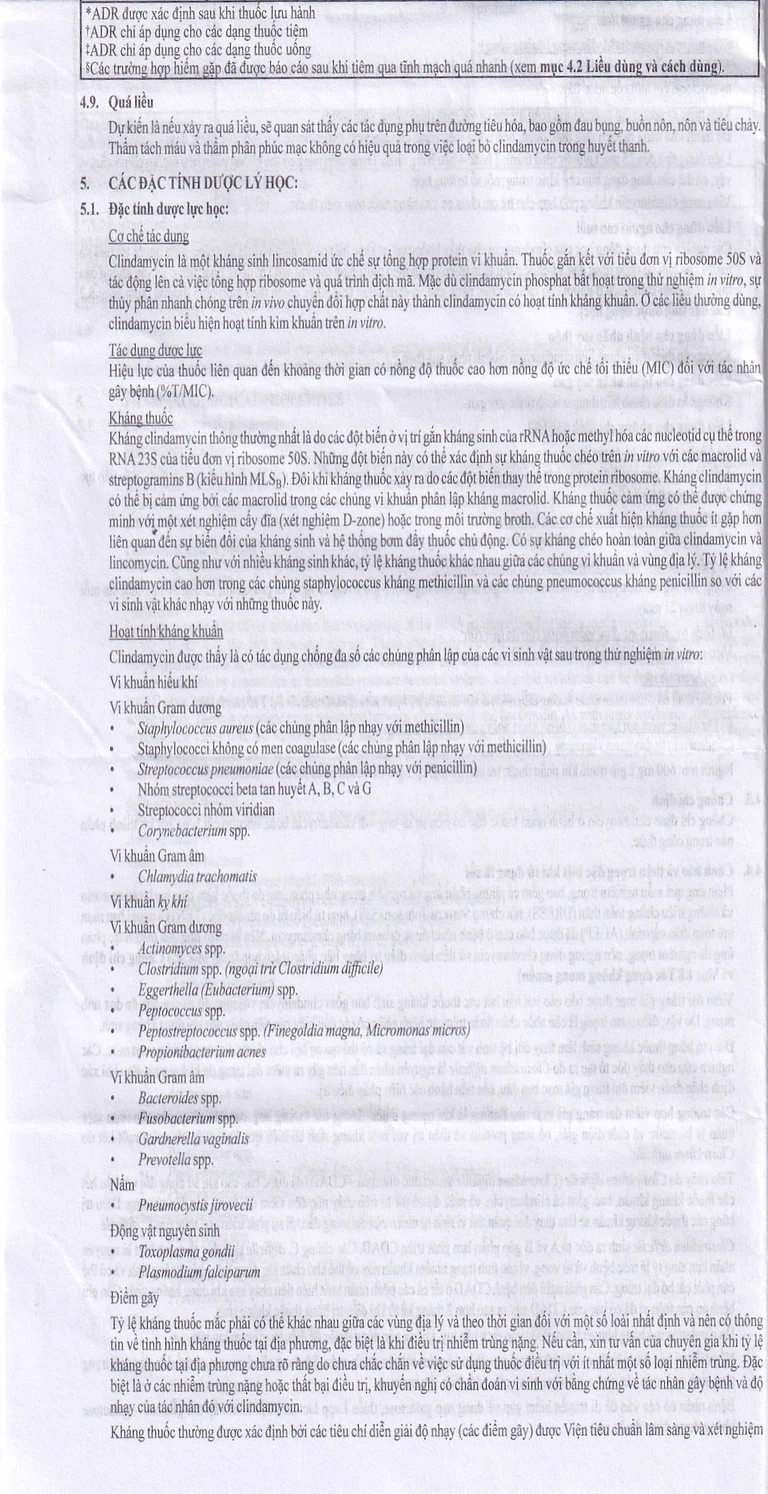 Thuốc Dalacin C 300mg Pfizer điều trị nhiễm khuẩn (2 vỉ x 8 viên)