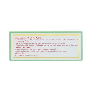 Cao Sao Vàng OPC điều trị cảm cúm, nhức đầu (12 chai x 10g)