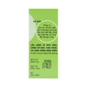 Dầu Khuynh Diệp OPC phòng và trị cảm cúm, sổ mũi, nghẹt mũi (15ml)