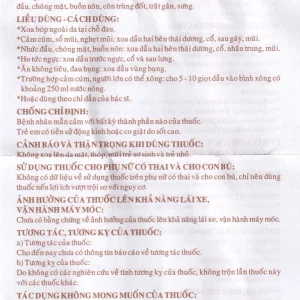 Dầu Khuynh Diệp OPC phòng và trị cảm cúm, sổ mũi, nghẹt mũi (25ml)