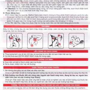 Kem Extra Deep Heat Rohto điều trị triệu chứng đau do các bệnh thấp khớp, viêm khớp (30g)