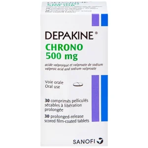 Thuốc Depakine Chrono 500mg Sanofi điều trị động kinh (30 viên)