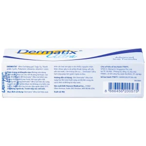 Gel Dermatix Ultra cải thiện hiệu quả sẹo lồi và sẹo phì đại (7g)