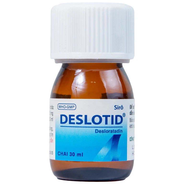 Siro Deslotid OPV điều trị viêm mũi dị ứng, mày đay (30ml)