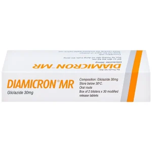 Thuốc Diamicron MR Servier điều trị tiểu đường típ 2 (2 vỉ x 30 viên)