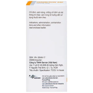 Thuốc Diamicron MR Servier điều trị tiểu đường típ 2 (2 vỉ x 30 viên)