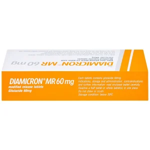 Thuốc Diamicron MR 60mg Servier điều trị tiểu đường típ 2 (2 vỉ x 15 viên)