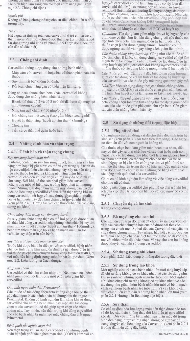 Thuốc Dilatrend Roche điều trị tăng huyết áp, bệnh mạch vành, suy tim mạn, suy thất trái (3 vỉ x 10 viên)