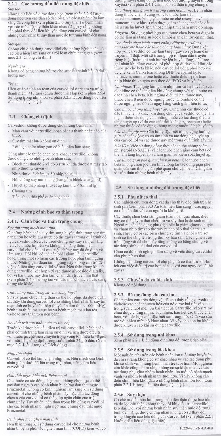 Thuốc Dilatrend 6.25mg Roche điều trị tăng huyết áp, bệnh mạch vành, suy tim mạn (3 vỉ x 10 viên)