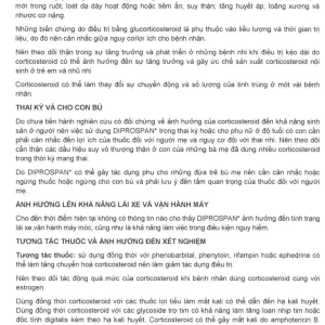 Thuốc tiêm Diprospan Injection (5+2)mg/ml Merck điều trị các bệnh cơ xương và mô mềm, dị ứng (1 ống x 1ml)