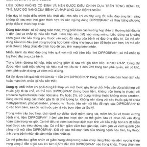 Thuốc tiêm Diprospan Injection (5+2)mg/ml Merck điều trị các bệnh cơ xương và mô mềm, dị ứng (1 ống x 1ml)