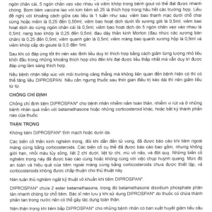 Thuốc tiêm Diprospan Injection (5+2)mg/ml Merck điều trị các bệnh cơ xương và mô mềm, dị ứng (1 ống x 1ml)