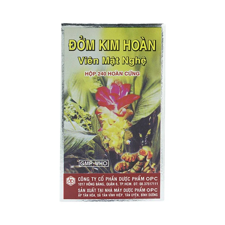 Viên mật nghệ Đởm Kim Hoàn OPC điều trị đau gan, mật kém, đau dạ dày (240 viên)