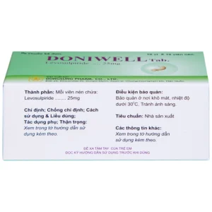 Thuốc Doniwell Kyung Dong điều trị tâm thần phân liệt (10 vỉ x 10 viên)