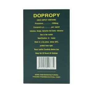 Thuốc Dopropy 1200mg Đông Nam điều trị triệu chứng chóng mặt (10 vỉ x 10 viên)