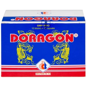 Thuốc Doragon Domesco hỗ trợ hạ men gan (10 vỉ x 10 viên)