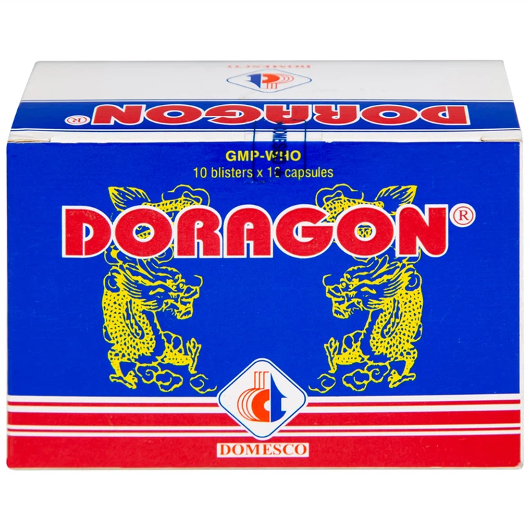 Thuốc Doragon Domesco hỗ trợ hạ men gan (10 vỉ x 10 viên)