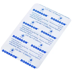 Thuốc Doragon Domesco hỗ trợ hạ men gan (10 vỉ x 10 viên)