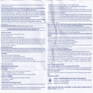 Thuốc Dorocan 40mg Domesco điều trị rối loạn chú ý và trí nhớ (2 vỉ x 15 viên)