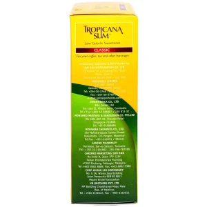 Đường bắp ăn kiêng Tropicana Slim Classic cho người tiểu đường (50 gói x 2g)