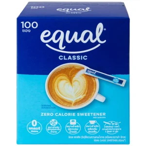 Đường ăn kiêng Equal Classic Zero Calorie Sweetener (100 gói x 1g)