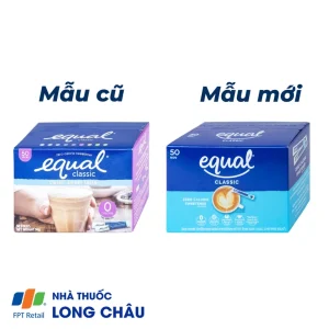 Đường ăn kiêng Equal Classic Zero Calorie Sweetener (50 gói x 50g)