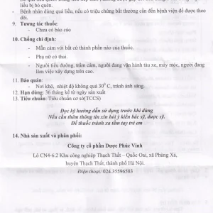 Thuốc Dưỡng Tâm An Thần PV điều trị tâm huyết suy tổn, tim hồi hộp (60 viên)