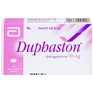 Thuốc Duphaston Abbott điều hòa kinh nguyệt, lạc nội mạc tử cung (1 vỉ x 20 viên)