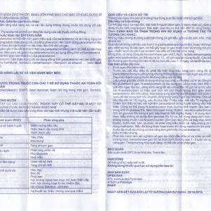 Bột sủi Efferalgan 250mg UPSA SAS giảm đau, hạ sốt (12 gói)