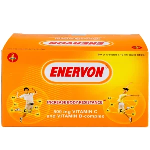 Thuốc Enervon United điều trị thiếu Vitamin C và B (10 vỉ x 10 viên)