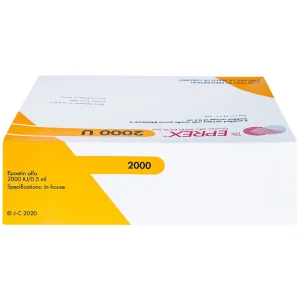 Thuốc tiêm Eprex Prefill 2000IU Janssen điều trị thiếu máu (6 ống)