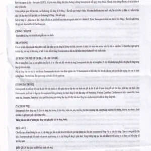 Thuốc Esocon 20 Biopharm điều trị loét dạ dày do sử dụng thuốc NSAID (5 vỉ x 6 viên)