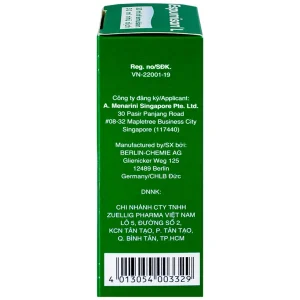 Nhũ dịch Espumisan L Menarini điều trị các triệu chứng chướng bụng, đau bụng (30ml)